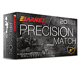 Barnes Precision MatchRifle Cartridges, 5.56x45mm NATO, Match Burner Open Tip Match Boat Tail, 69 Grain, 20 - Rounds, *30846