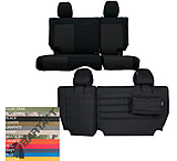 Image of Bartact Jeep Seat Covers Rear Split Bench 2008-2010 Wrangler JKU