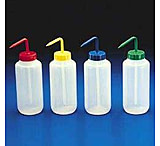 Image of Bel-Art Wash Bottles, Low-Density Polyethylene, Wide Mouth 00486-0125, Pack of 6