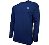 Image of Beretta T-shirt Long Sleeve Usa Logo Medium Navy Blue