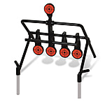 Image of Birchwood Casey Xpert .22 Rimfire Resetting Target Solid Steel Four 1.75 Inch Hanging Targets and One Resetting Paddle 47021