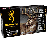 Image of Browning SILVER 6.5 Creedmoor 129 Grain Plated Soft Point Brass Rifle Ammunition