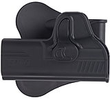 Bulldog Cases &amp; Vaults Rapid Release Polymer Holster, Smith &amp; Wesson M&amp;P Shield, Right Hand, Polymer, Black, RR-SWMPS