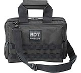 Image of Bulldog Cases &amp; Vaults Deluxe 2 Pistol Range Bag w/ Strap &amp; MOLLE