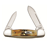 Image of Case 52132 SS Stag Baby Butterbean Folding Knife