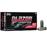 Image of CCI Ammunition Blazer Aluminum .45 Colt 200 Grain Jacketed Hollow Point Centerfire Pistol Ammunition