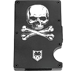 Image of CobraTec Knives RFID Jolly Roger Aluminum Wallet