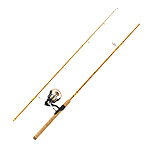 Eagle Claw Featherlight Fly Rod, 2 Piece, Slow, 8 Guides + Tip 4-5 Parab