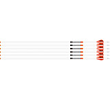 Image of Easton Arrow 6.5mm Whiteout 400 W/2&quot; Bully Vanes 6-pack