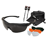G & F 13017 Eyepro 12 Pack Safety Glasses, Safety Goggles, Scratch, Impact, and Ballistic Resistant, Smoke Lens, 12 Pack