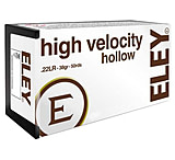 Eley Ammunition Eley Ammo High Velocity Hollow Point .22LR 38GR. 50 Rounds