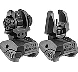 Image of FAB Defense Top Mounted Deployable Front and Rear Set of Flip-up Sights