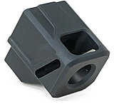 Faxon Firearms EXOS-513 Pistol Compensator, Glock and FX-19, 9mm, Black, 816341026179