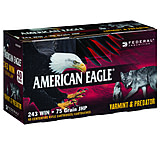 Image of Federal Varmint &amp; Predator .243 Winchester 75 Grain Jacketed Hollow Point Centerfire Rifle Ammunition