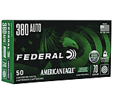 Image of Federal American Eagle Indoor Range Training Lead Free 380 Auto 70 Grain Lead Free IRT Centerfire Pistol Ammunition