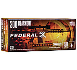 Image of Federal Fusion MSR .300 AAC Blackout 150 Grain Soft Point Centerfire Rifle Ammunition