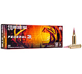 Image of Federal Fusion .270 Winchester Short Magnum 150 Grain Soft Point Centerfire Rifle Ammunition