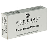 Image of Federal RTP38095 Range And Target 380 ACP 95 Gr Full Metal Jacket (FMJ) 50 Bx/