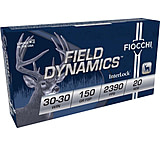 Image of Fiocchi Field Dynamics .30-30 Winchester 150 Grain JSP Flat Nose Brass Rifle Ammunition