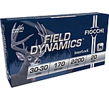 Image of Fiocchi Field Dynamics .30-30 Winchester 170 Grain JSP Flat Nose Brass Rifle Ammunition
