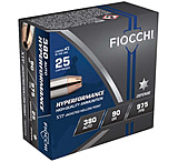 Image of Fiocchi Hyperformance Defense .380 ACP 90 Grain XTPHP Brass Pistol Ammunition