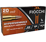 Image of Fiocchi Hyperformance Hunt .308 Winchester 180 Grain SST Brass Cased Rifle Ammunition