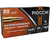 Image of Fiocchi Hyperformance Hunt 7mm-08 Remington 139Grain SST Brass Rifle Ammunition