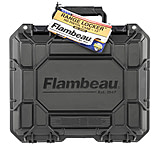 Image of Flambeau 1312SN Range Locker 13&quot; Black Full Size Handgun Or Multiple Compact Ha