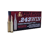 Image of Fort Scott Munitions 243 WINCHESTER 70 Grain Centerfire Rifle Ammunition