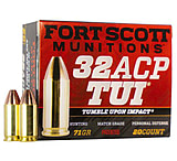 Image of Fort Scott Munitions .32 ACP 71 Grain SCS Solid Copper Spun Brass Cased Rifle Ammunition
