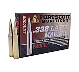 Image of Fort Scott Munitions 338 Lapua Magnum 250 Grain Centerfire Rifle Ammunition