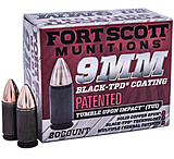 Image of Fort Scott Munitions 9 mm 80 Grain TPD-9 CNC Machined Copper Brass Pistol Ammunition