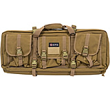 Image of GPS DRC28-FDE Double Rifle Case Flat Dark Earth 600D Polyester 28&quot; L X 1