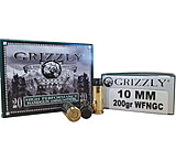 Image of Grizzly Cartridge 10 mm 200 Grain Wide Flat Nose Gas Checked Pistol Ammunition