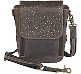 Image of Gun Tote'n Mamas Concealed Carry Distressed Leather Cross Body Satchel