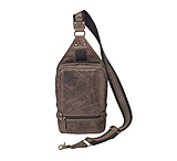 Image of Gun Tote'n Mamas GTMCZY108 Sling Backpack Leather Brown Includes Standa