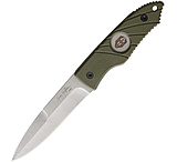 Image of Hoffner Knives Hand Spear Olive Fixed Blade Knife