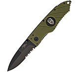 Image of Hoffner Knives Linerlock Olive G-10 Folding Knife