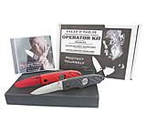 Image of Hoffner Knives Operator Kit - DVD/Combo Edge Knife/Red Knife