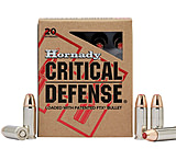 Image of Hornady Critical Defense 30 Super Carry 100 Grain Jacketed Hollow Point Centerfire Pistol Ammunition