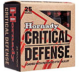 Image of Hornady Critical Defense .40 S&amp;W 165 Grain Flex Tip eXpanding Centerfire Pistol Ammunition