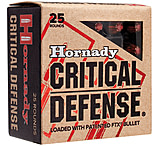 Image of Hornady Critical Defense 9 mm Luger 115 Grain Flex Tip eXpanding Centerfire Pistol Ammunition