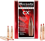 Image of Hornady CX .30/.308 Caliber 165 Grain Copper Solid Centerfire Rifle Bullets