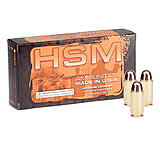 Image of HSM Ammunition Training .357 SIG 125 Grain Hollow Point (HP) Brass Cased Centerfire Pistol Ammunition