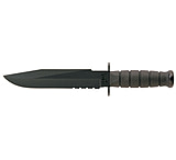 Image of KA-BAR Knives Fighter Fixed Blade w/Black Leather and Cordura Sheath