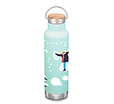 Image of Klean Kanteen 20oz Insulated Classic Bottle w/ Bamboo Cap