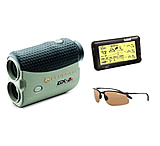 Image of Golfer's Dream - Leupold GX-2 Laser Rangefinder w/ TGR and Club Selector, Bushnell 7-Day Weather Forecaster, Bolle Action Kicker Golf Sunglasses