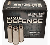 Liberty Ammunition Civil Defense .45 Long Colt 78 grain Hollow Point Centerfire Pistol Ammunition, 20, HP