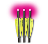 Image of Lumenok 22in Carbon Bolt w/Flat Ends, 3-Pack