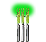 Image of Lumenok Lighted Arrow Nock X-Series Green